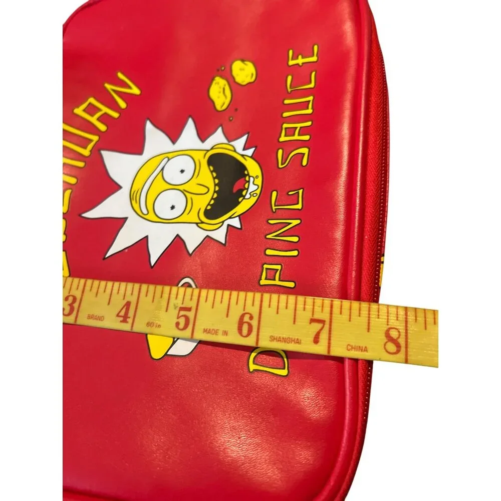 Rick and Morty‎ Szechuan Sauce Red Insulated Lunch Box Nuggets And Dippin Sauce